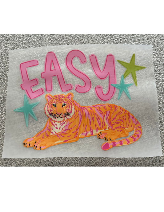 Easy Tiger Pink Star Graphic