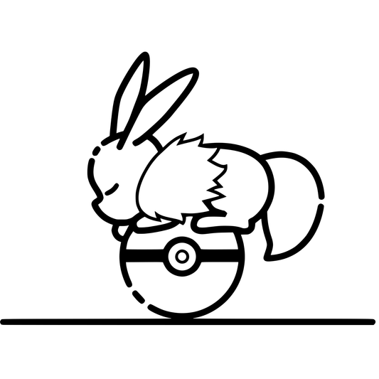 Sleeping Eevee Graphic