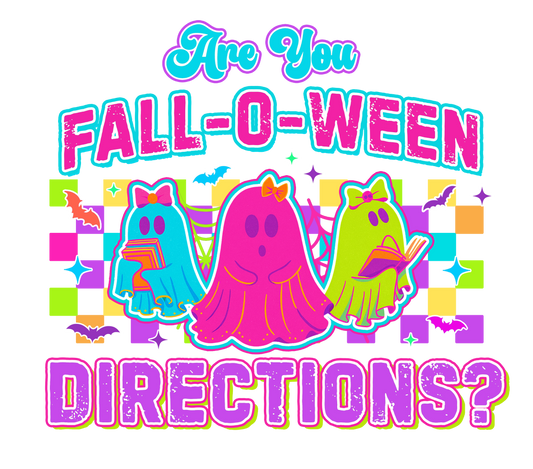 Are You Fall-O-Ween Direction? Halloween Design