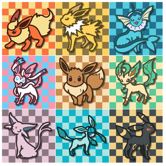 Eeveelution Squad Graphic