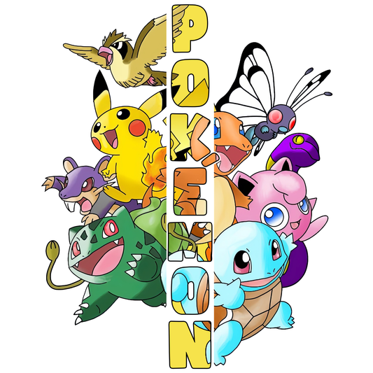 Pokémon Gen 1 Crew Graphic