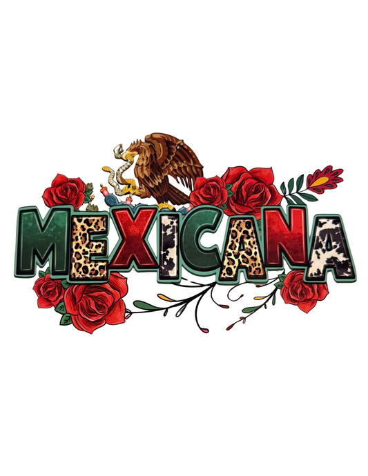 Mexicana Eagle Roses Graphic