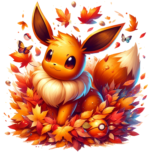 Fall Eevee Graphic